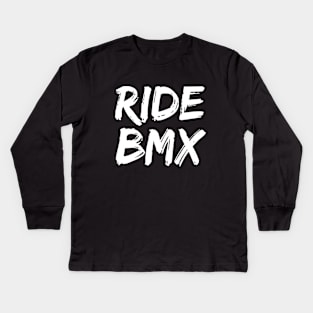 Ride BMX Kids Long Sleeve T-Shirt